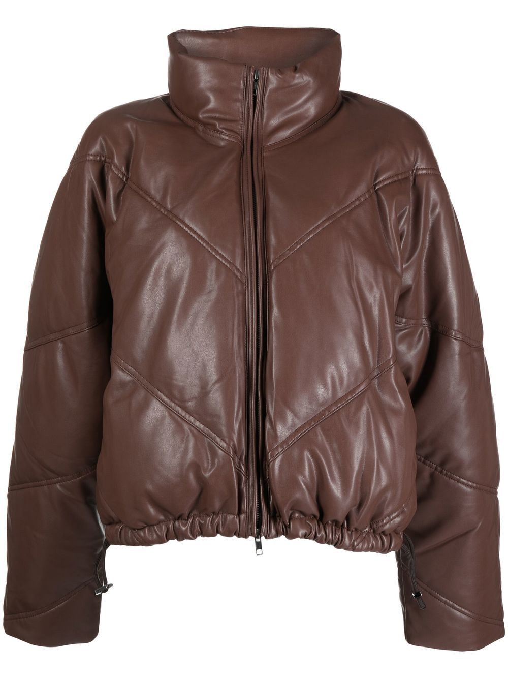 A.L.C. Morrison high-neck padded jacket - Brown von A.L.C.