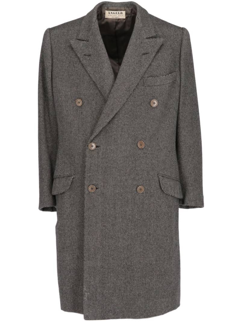 A.N.G.E.L.O. Vintage Cult 1960 double-breasted coat - Grey von A.N.G.E.L.O. Vintage Cult