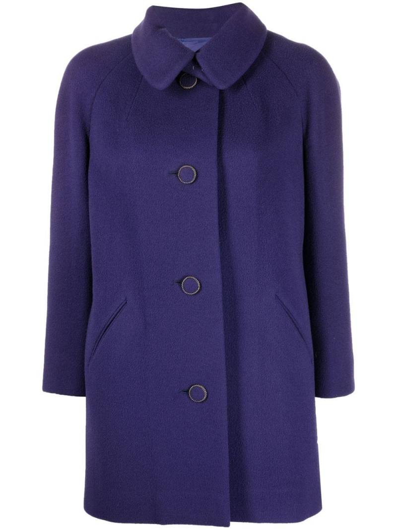 A.N.G.E.L.O. Vintage Cult 1960s peter pan collar buttoned coat - Purple von A.N.G.E.L.O. Vintage Cult