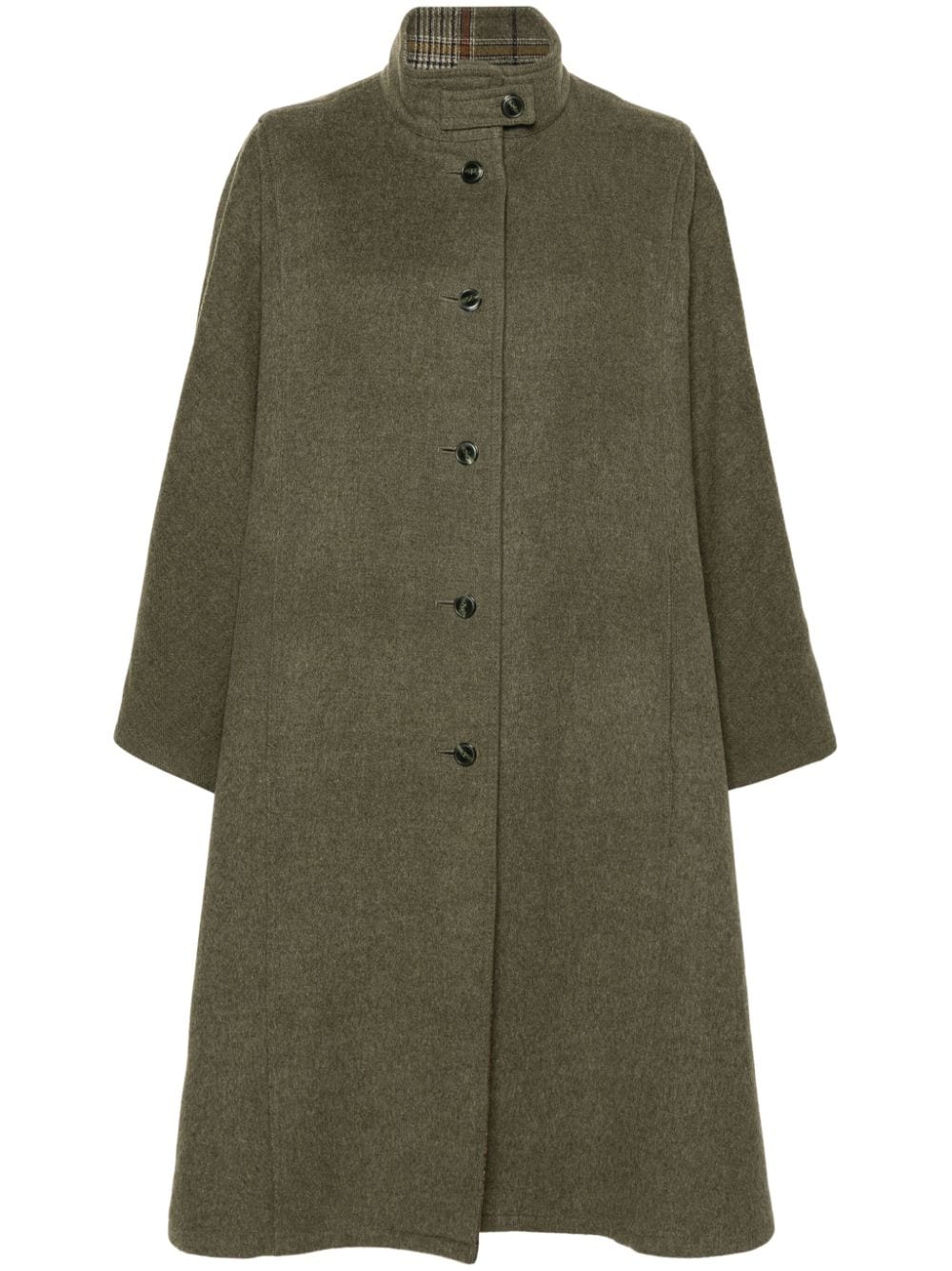 A.N.G.E.L.O. Vintage Cult 1970s cape-style wool coat - Green von A.N.G.E.L.O. Vintage Cult