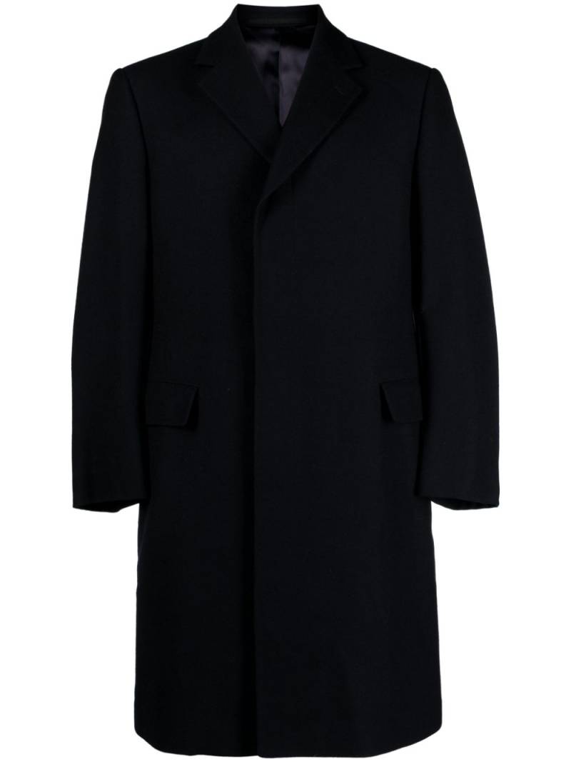 A.N.G.E.L.O. Vintage Cult 1970s notched-lapels wool coat - Blue von A.N.G.E.L.O. Vintage Cult