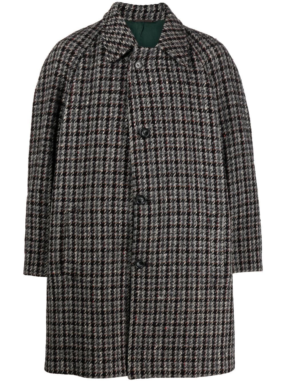 A.N.G.E.L.O. Vintage Cult 1980s check-pattern coat - Grey von A.N.G.E.L.O. Vintage Cult