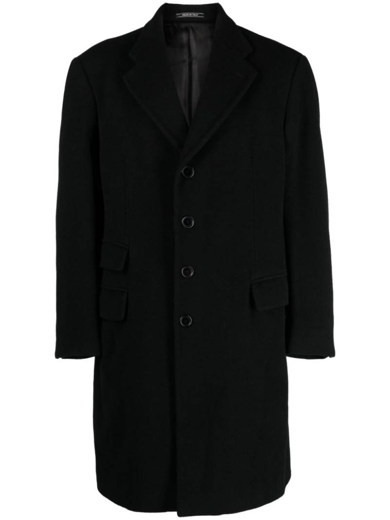 A.N.G.E.L.O. Vintage Cult 1990s single-breasted coat - Black von A.N.G.E.L.O. Vintage Cult