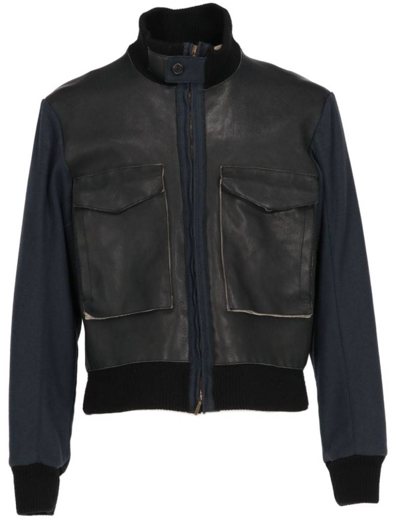 A.N.G.E.L.O. Vintage Cult 2000s panelled jacket - Black von A.N.G.E.L.O. Vintage Cult