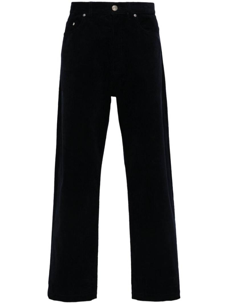 A.P.C. Achille corduroy trousers - Blue von A.P.C.