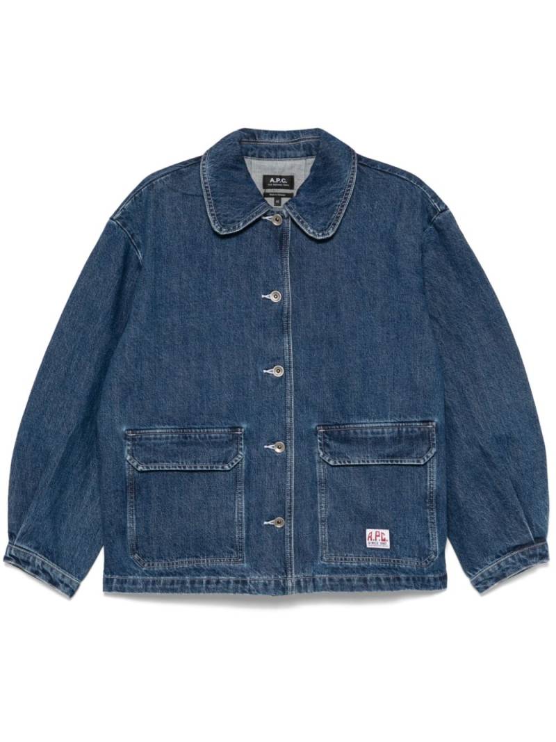 A.P.C. Alys jacket - Blue von A.P.C.