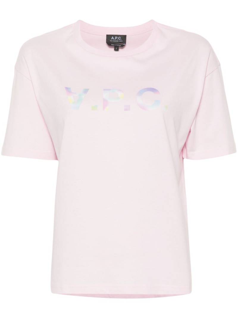 A.P.C. Ana cotton T-shirt - Pink von A.P.C.