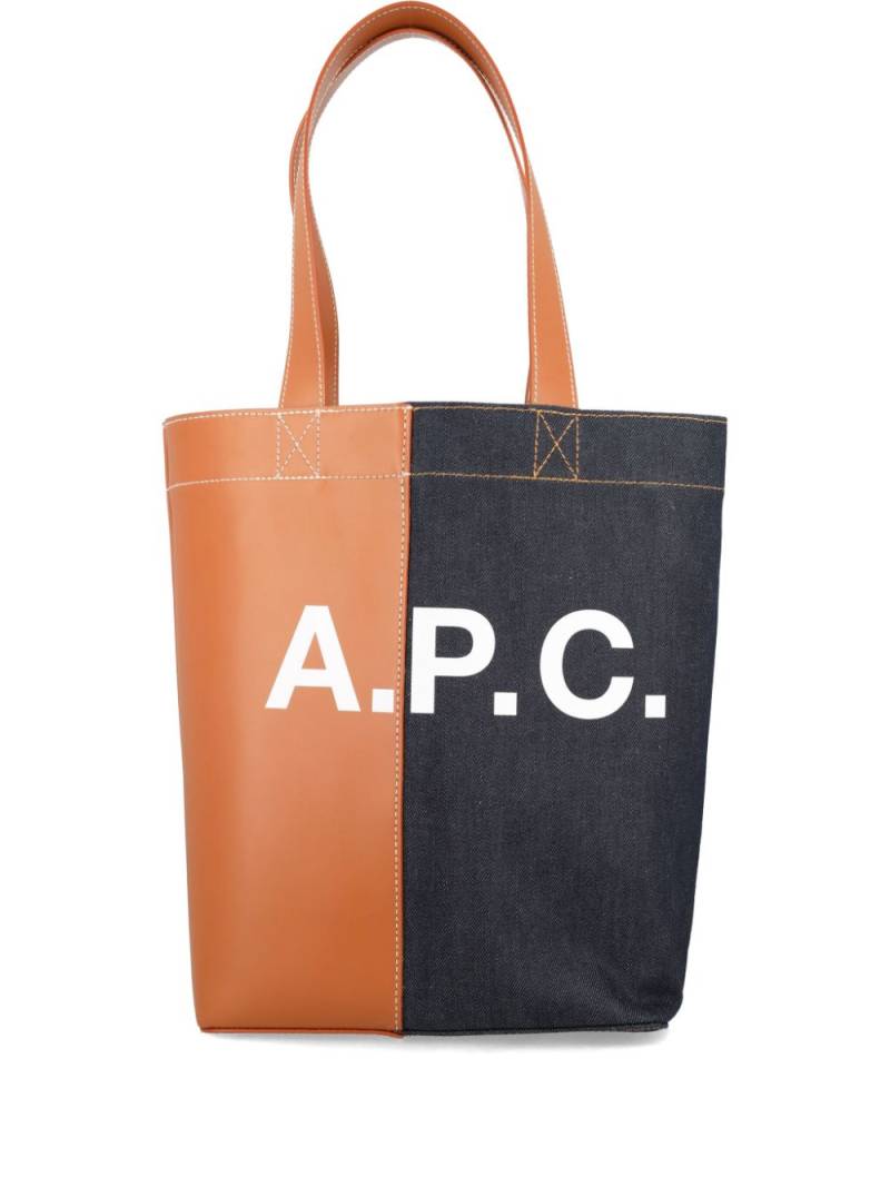 A.P.C. Axel tote bag - Brown von A.P.C.