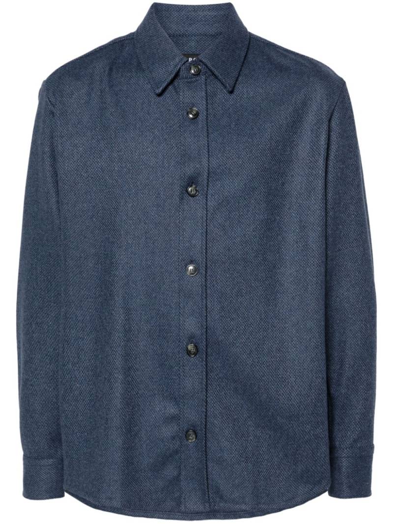 A.P.C. Bobby shirt jacket - Blue von A.P.C.