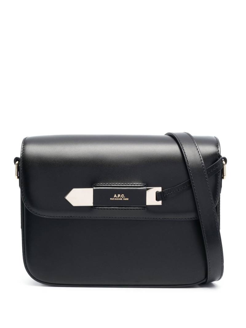 A.P.C. Charlotte crossbody bag - Black von A.P.C.