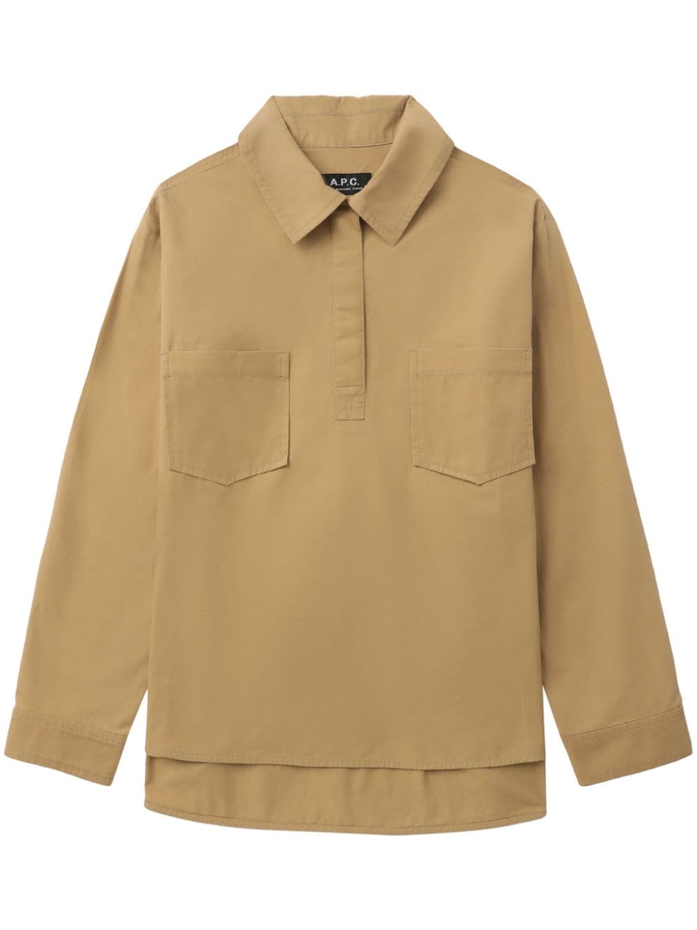 A.P.C. Chelsea cotton shirt - Neutrals von A.P.C.