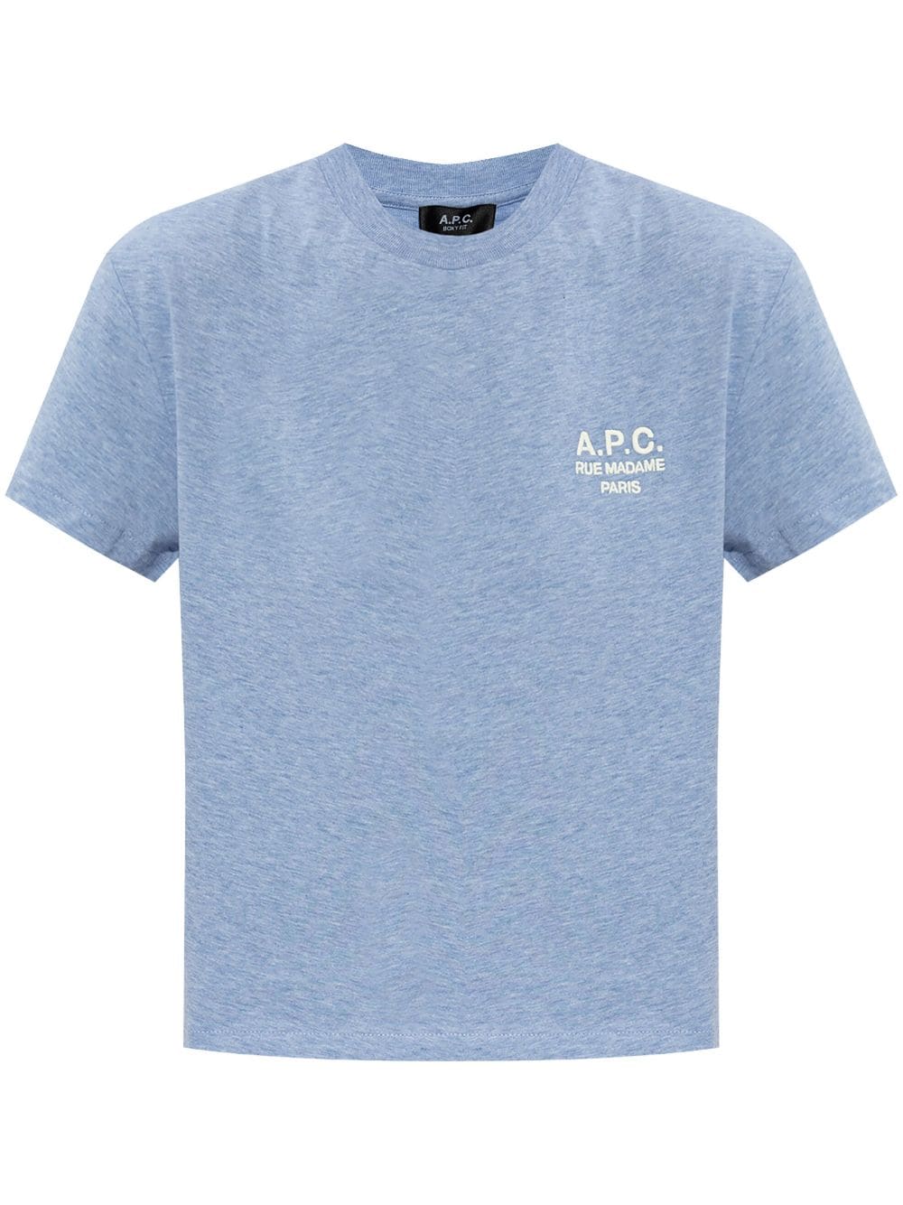 A.P.C. Cotton T-Shirt - Blue von A.P.C.