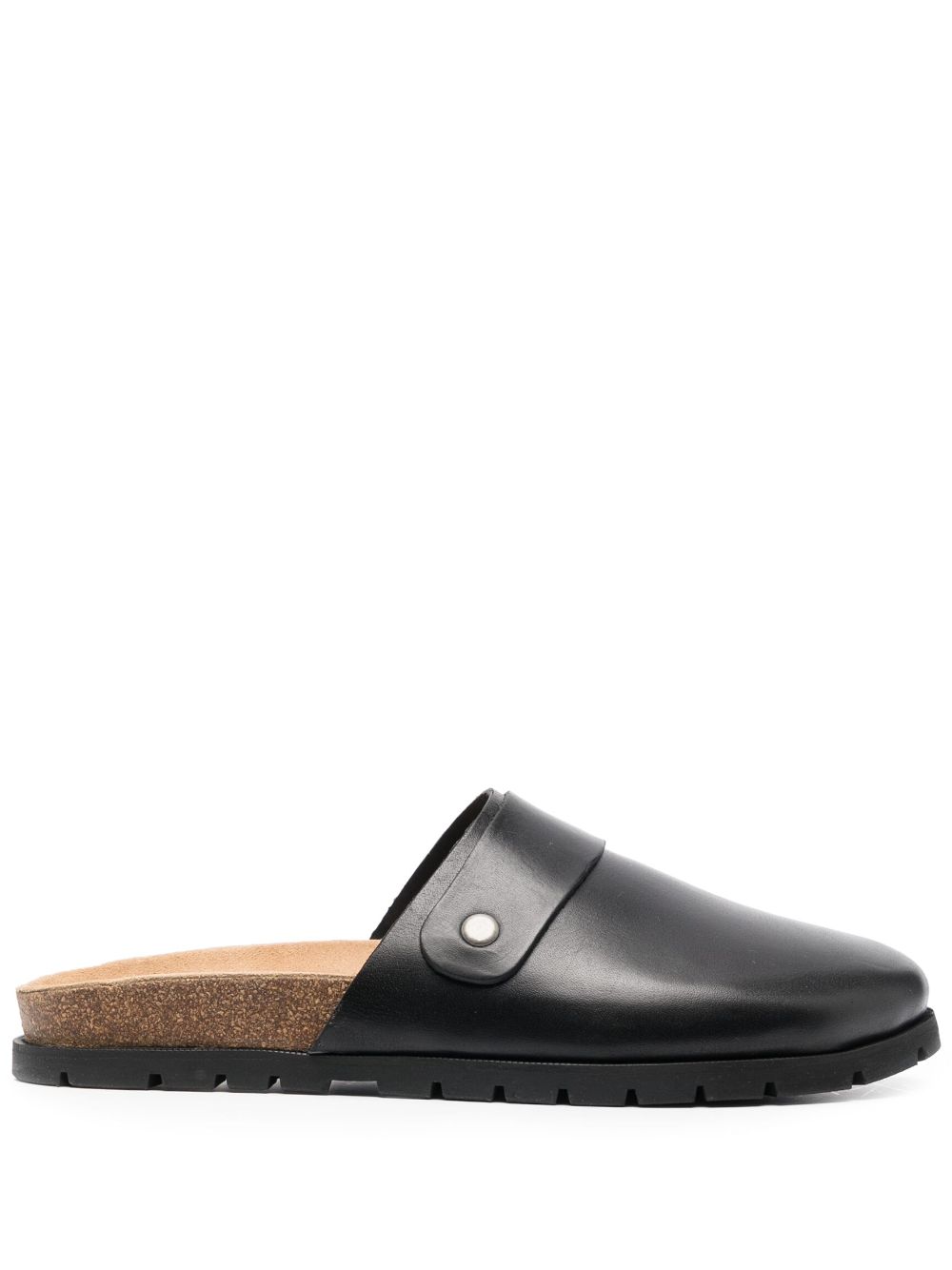 A.P.C. Danny leather mules - Black von A.P.C.