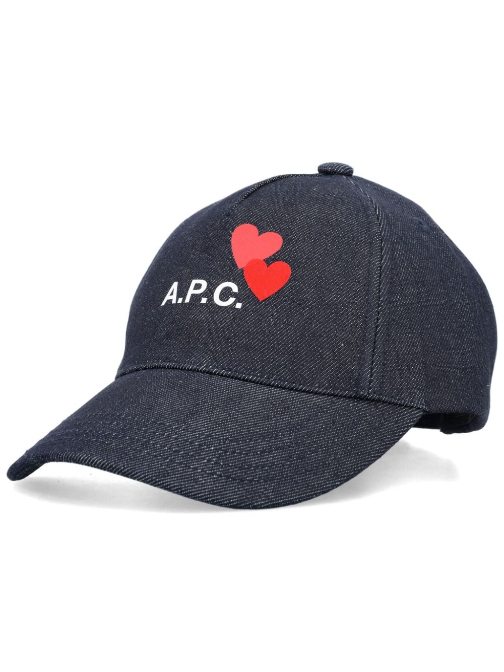 A.P.C. Eden Blondie denim baseball cap - Blue von A.P.C.