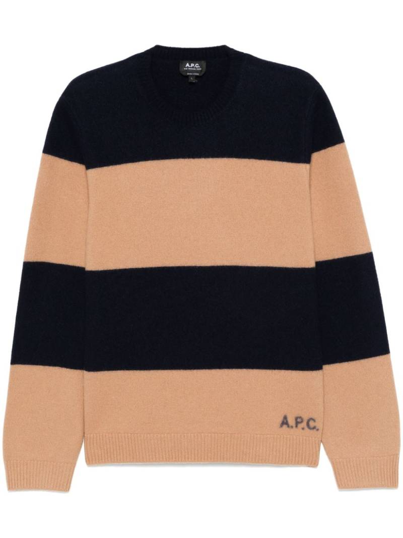 A.P.C. Edward jumper - Blue von A.P.C.