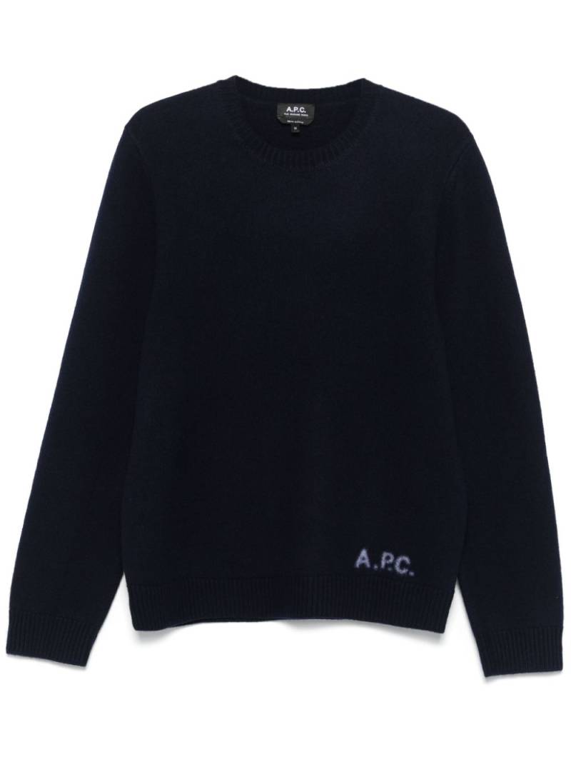 A.P.C. Edward jumper - Blue von A.P.C.