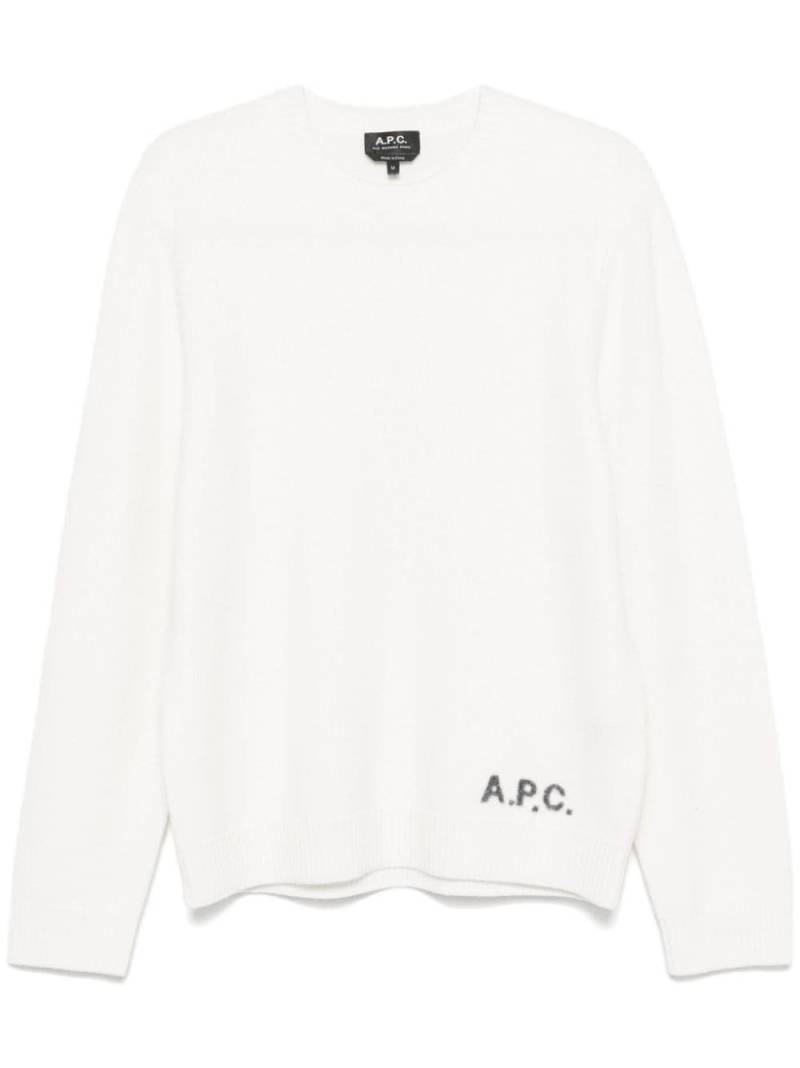 A.P.C. Edward jumper - White von A.P.C.