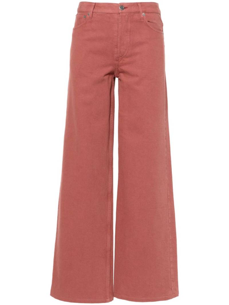 A.P.C. Elisabeth wide-leg jeans - Pink von A.P.C.