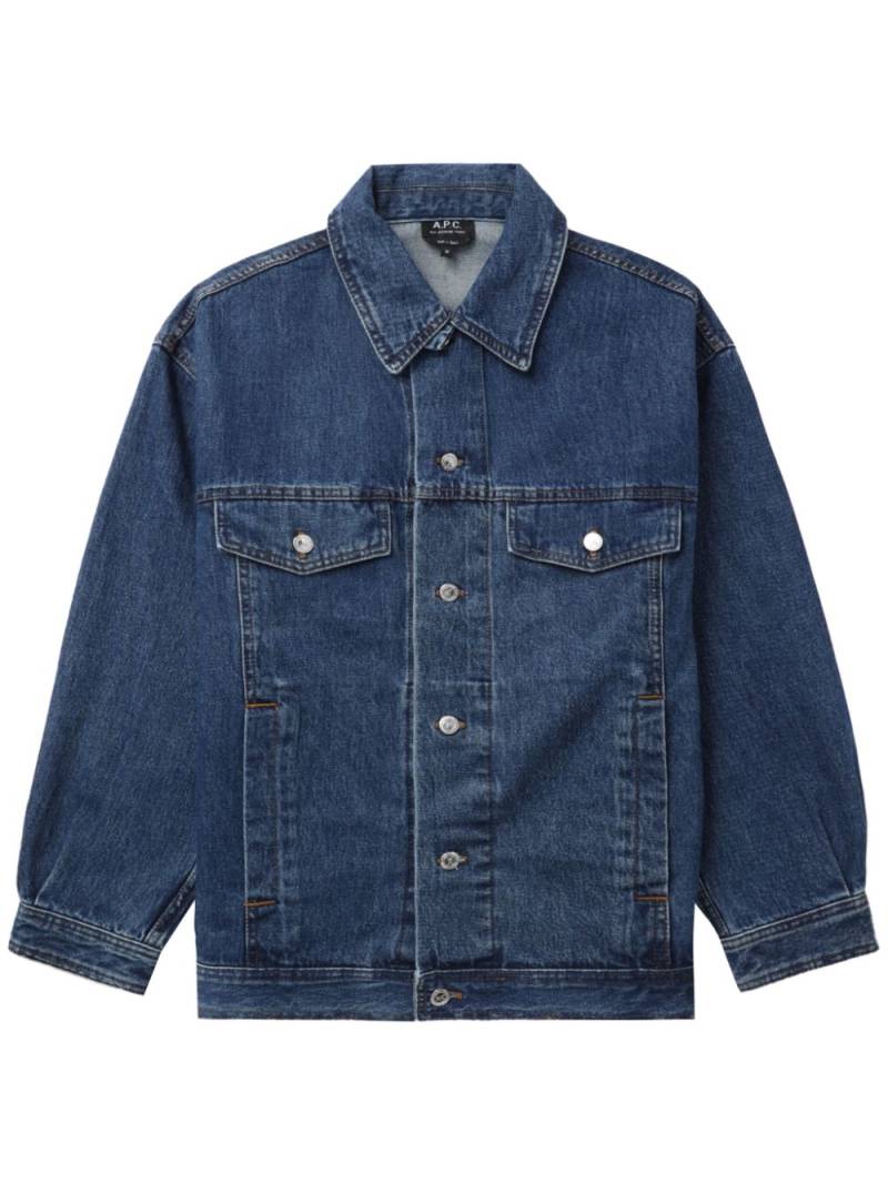 A.P.C. Elvis denim jacket - Blue von A.P.C.