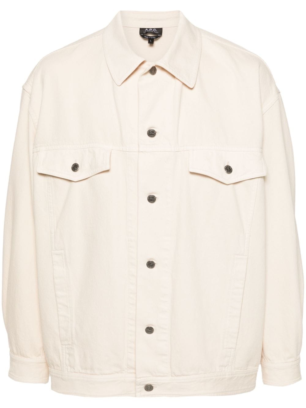 A.P.C. Elvis shirt jacket - Neutrals von A.P.C.