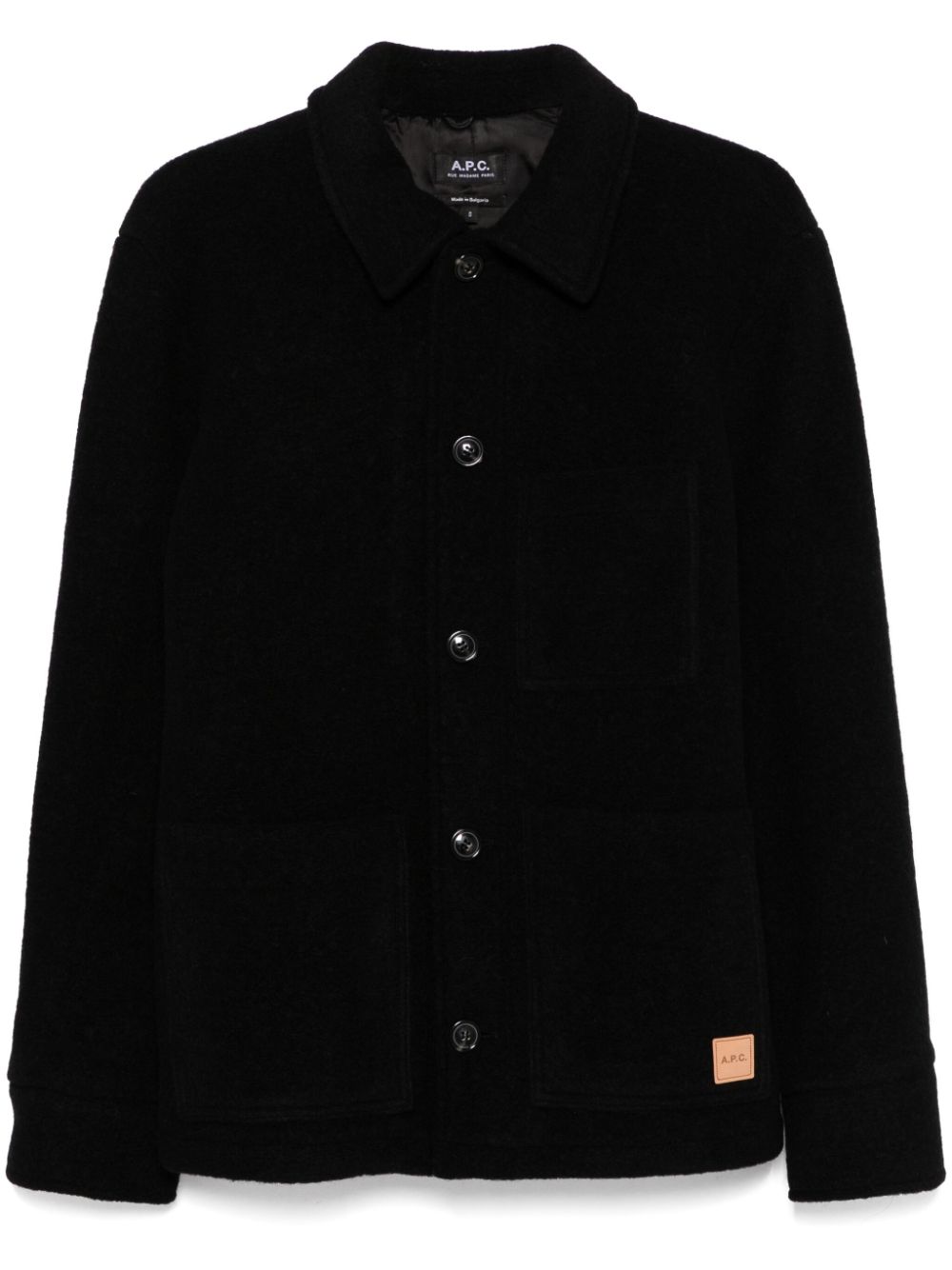 A.P.C. Emile shirt jacket - Black von A.P.C.