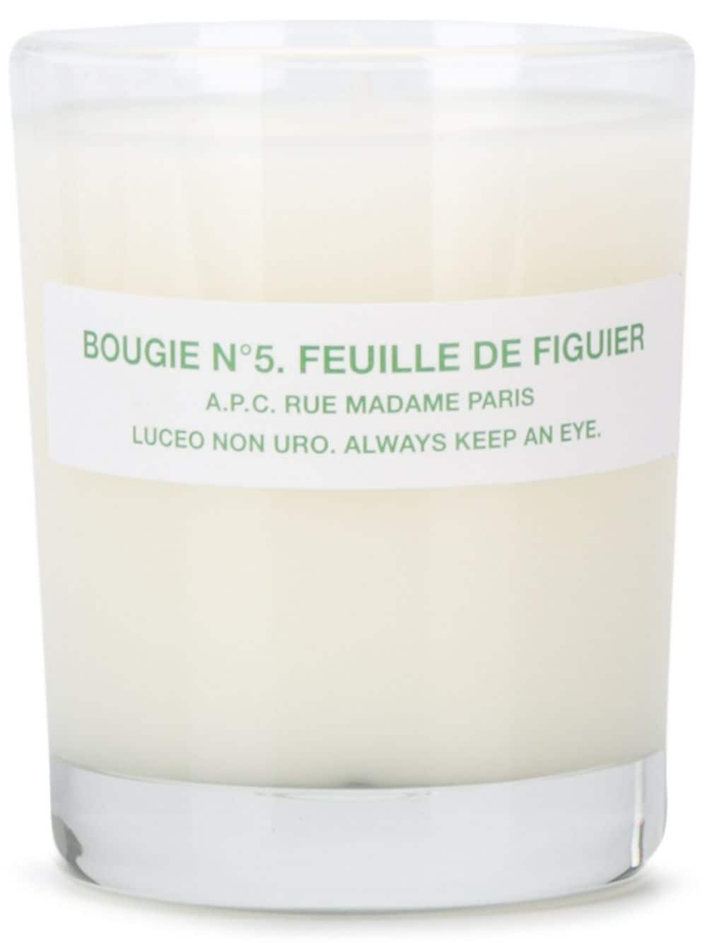 A.P.C. Feuille De Figuier scented candle - White von A.P.C.