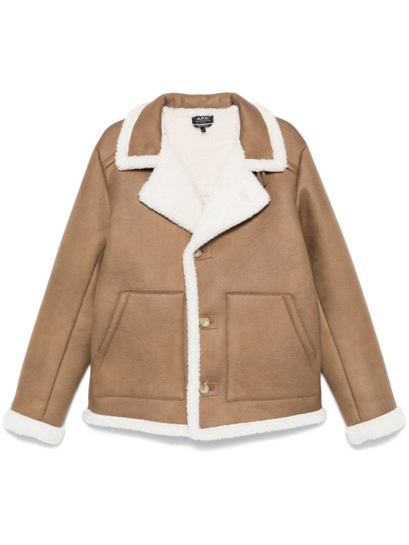 A.P.C. Finn jacket - Brown von A.P.C.