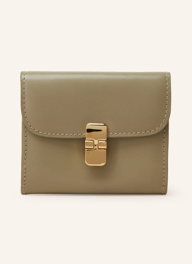 A.P.C. Geldbörse Compact Grace gruen von A.P.C.