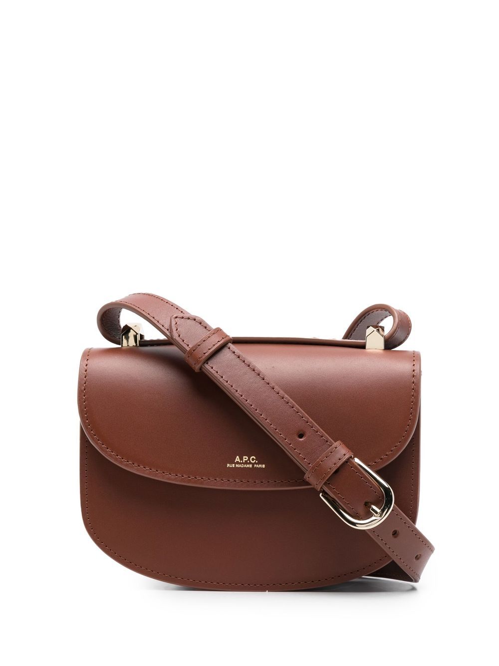 A.P.C. Geneve Mini messenger bag - Brown von A.P.C.