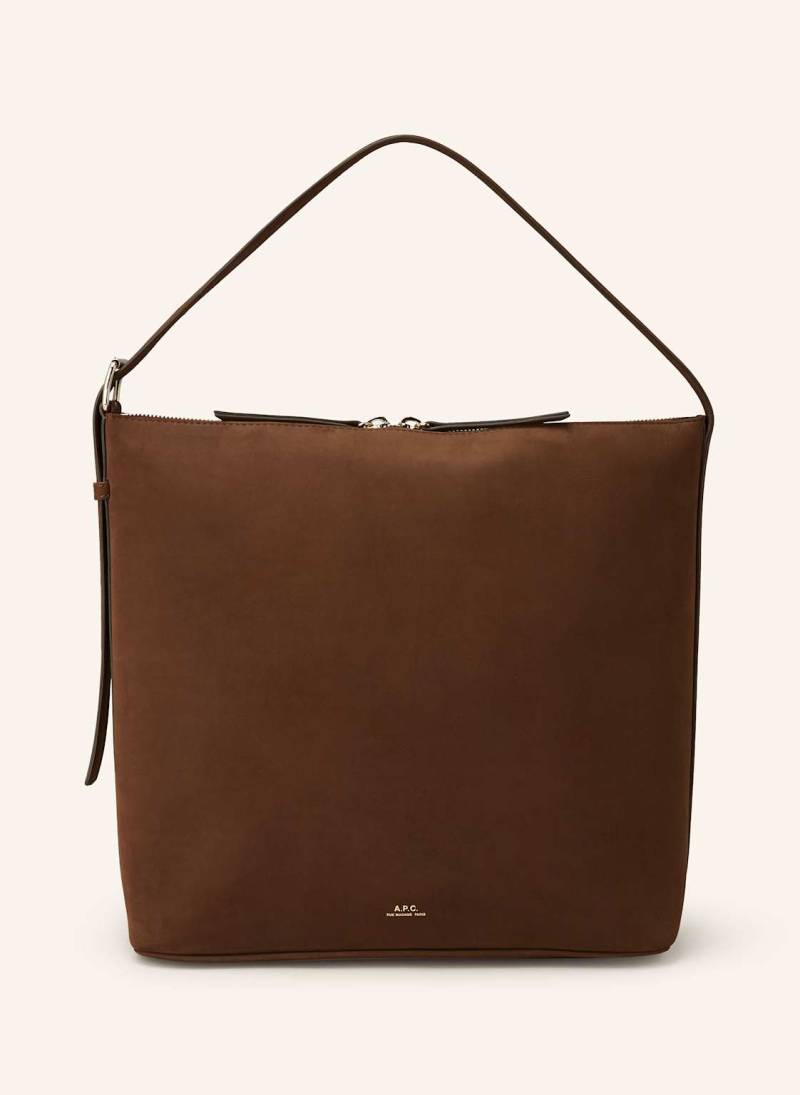 A.P.C. Hobo-Bag Vera braun von A.P.C.