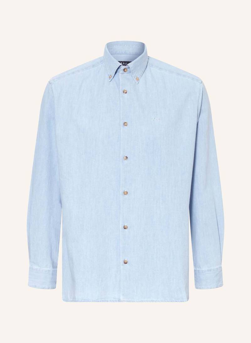 A.P.C. Jeanshemd Mathias Relax Fit blau von A.P.C.