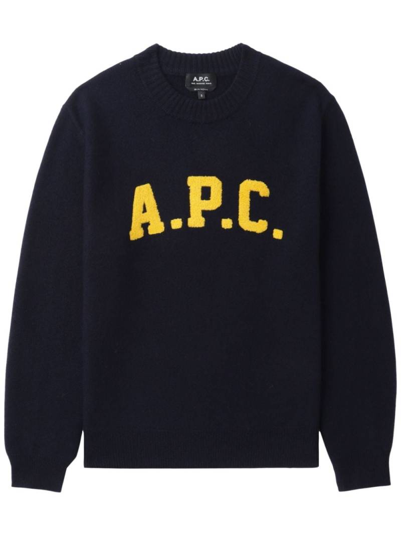 A.P.C. Joshua jumper - Black von A.P.C.