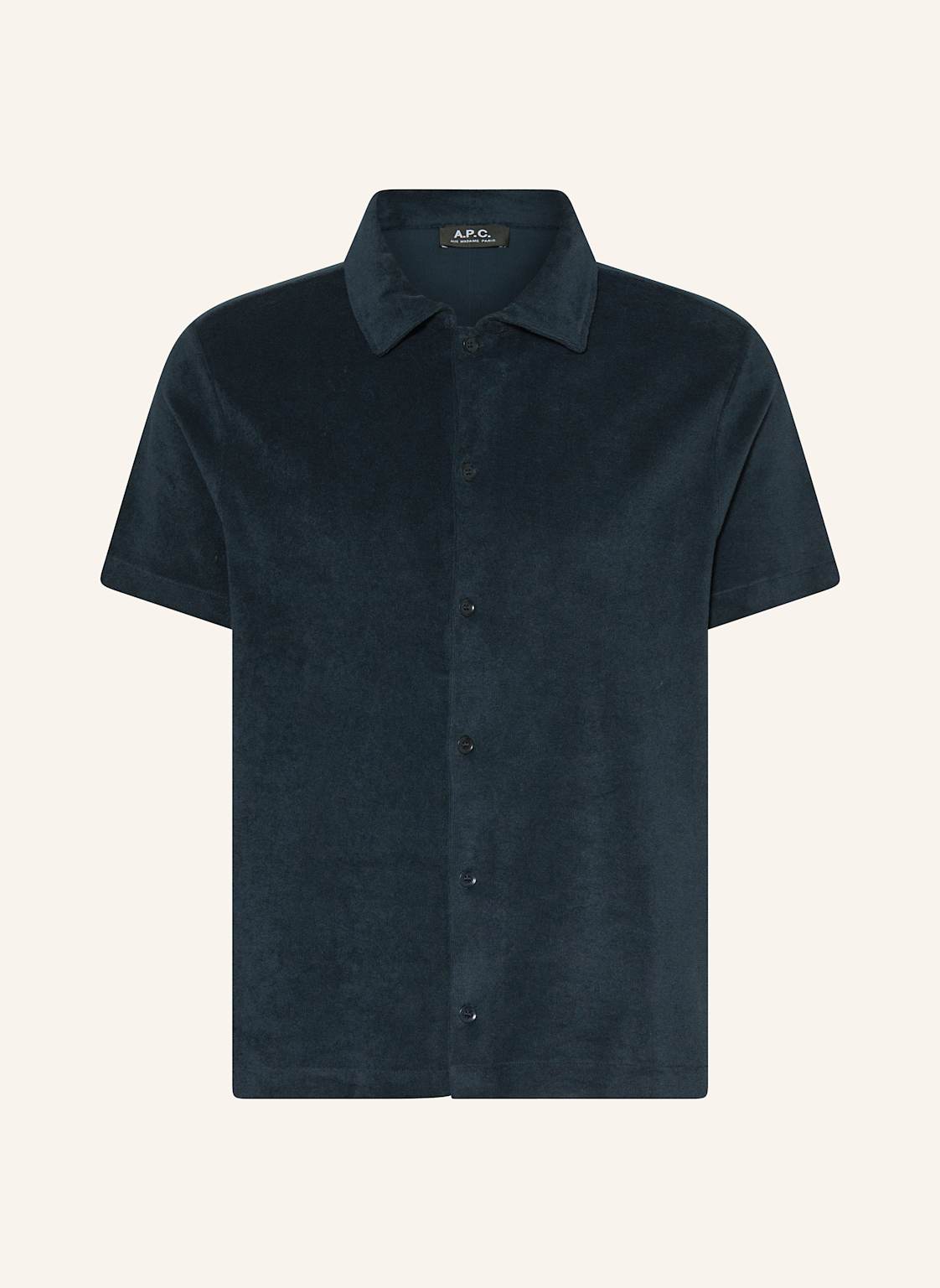 A.P.C. Kurzarm-Hemd Nicolo Regular Fit blau A.P.C. Kurzarm-Hemd Nicolo Regular Fit blau von A.P.C.