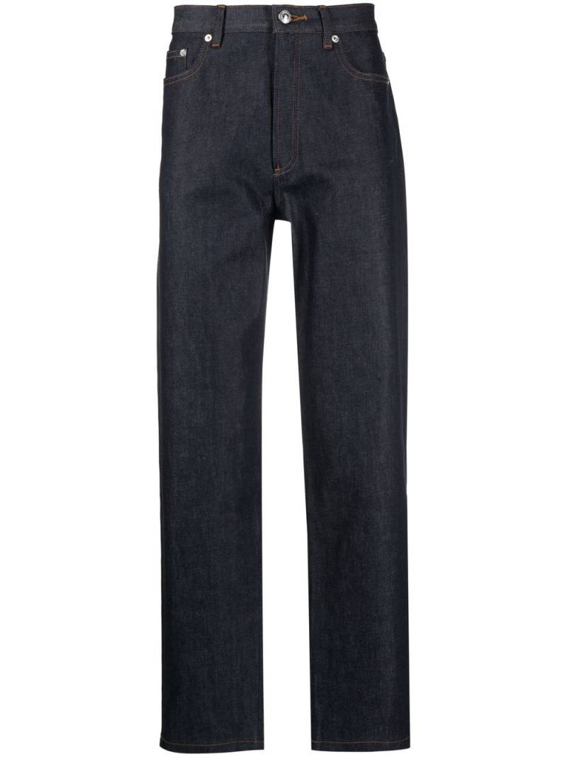 A.P.C. Martin mid-rise straight-leg jeans - Blue von A.P.C.