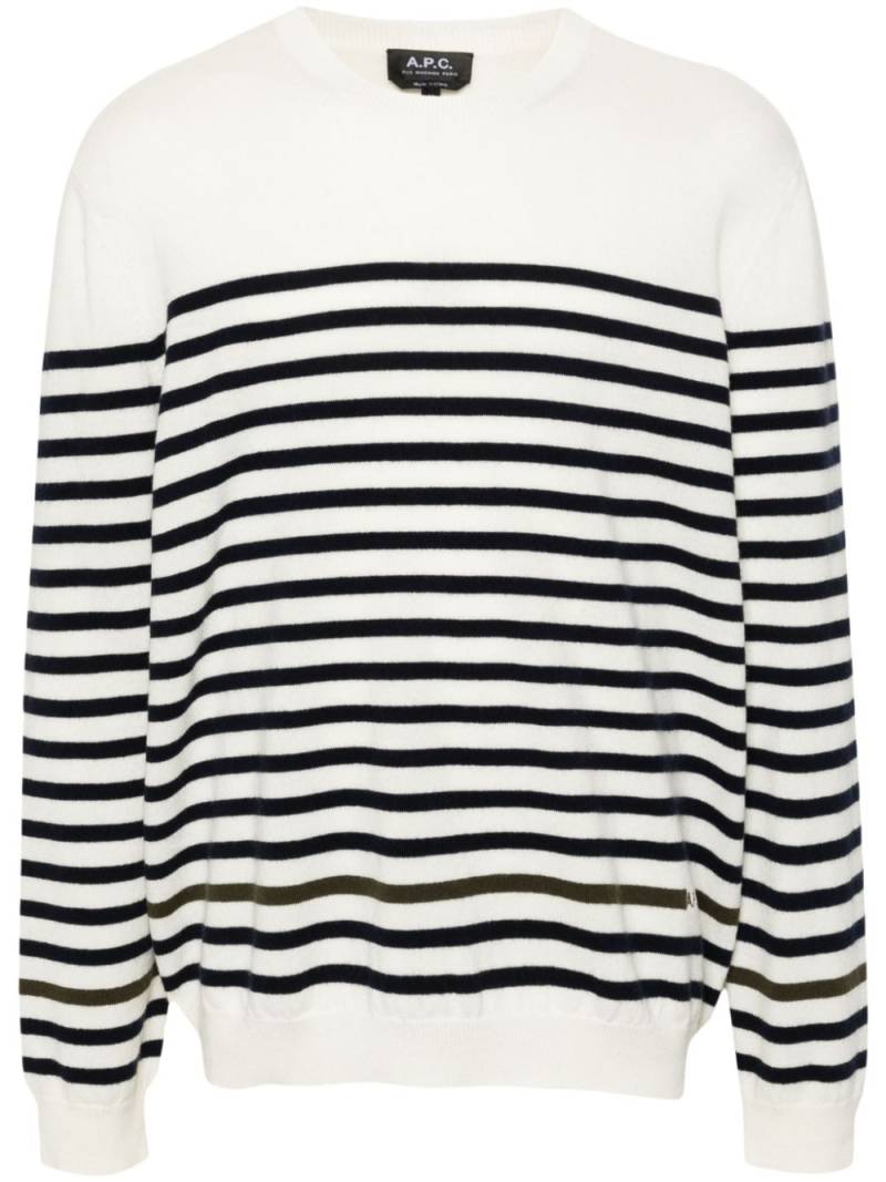 A.P.C. Matthew sweater - Neutrals von A.P.C.