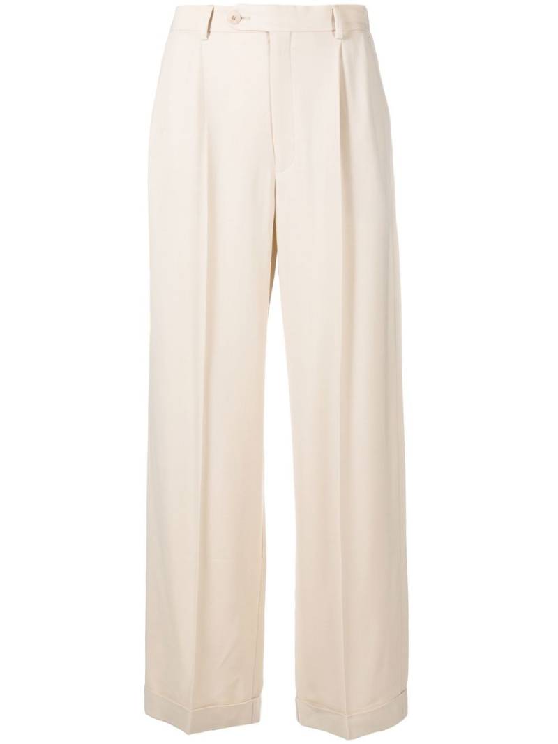 A.P.C. Melissa wide-leg tailored trousers - Neutrals von A.P.C.