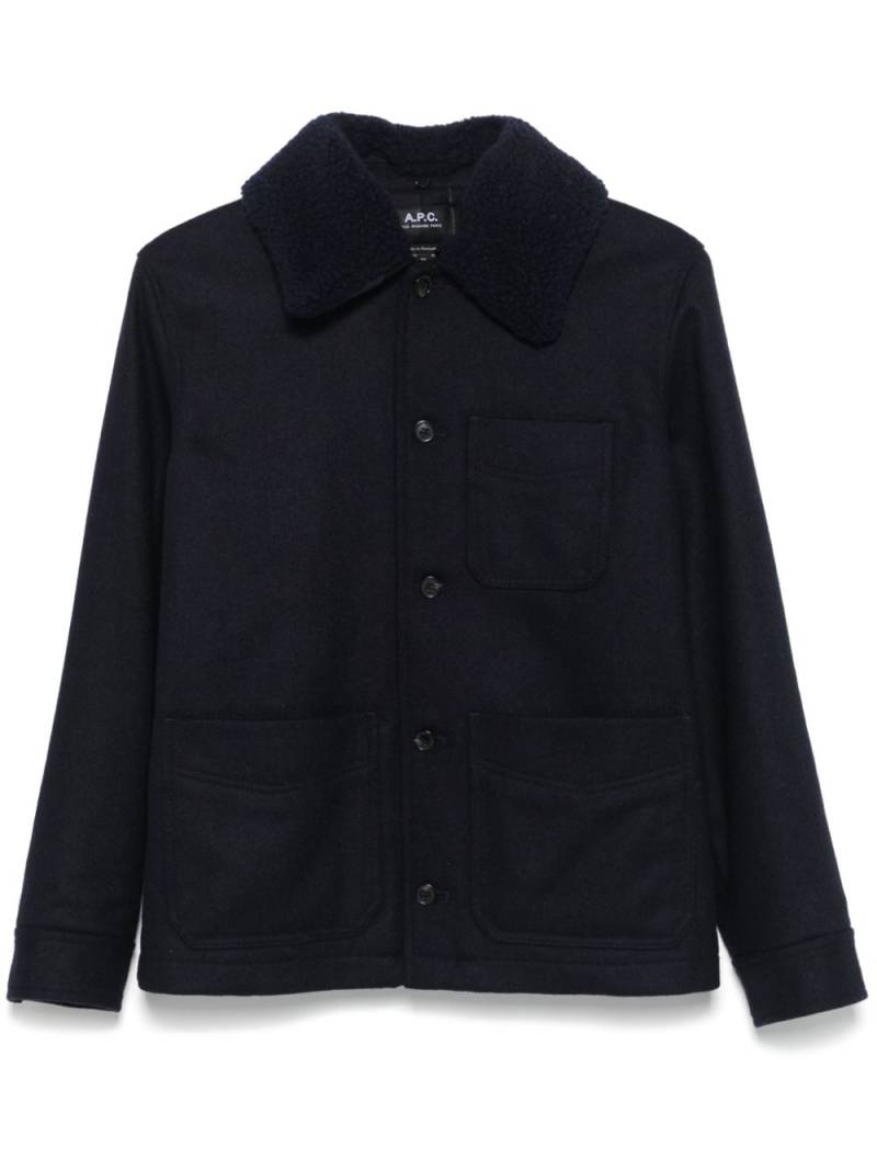 A.P.C. New Julia jacket - Blue von A.P.C.