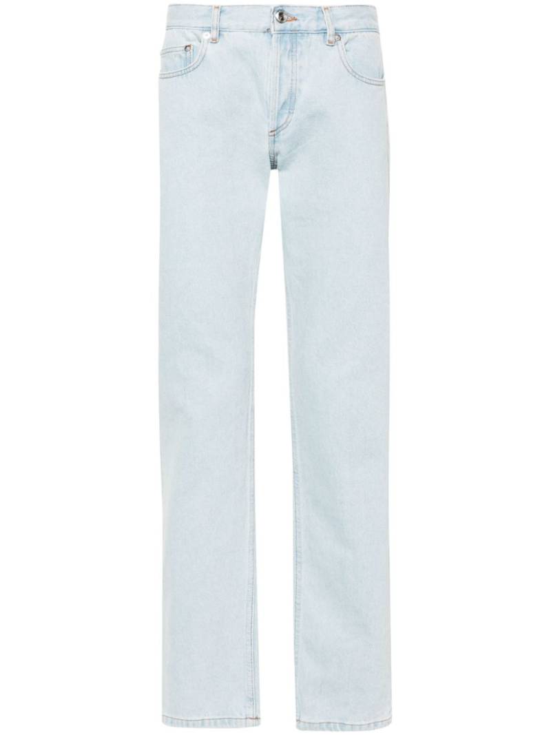 A.P.C. New Standard mid-rise straight-leg jeans - Blue von A.P.C.