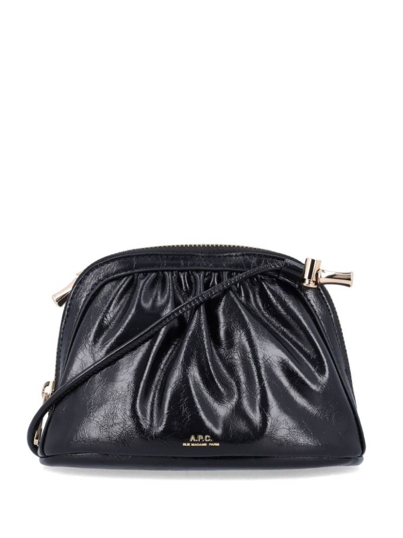 A.P.C. Ninon crossbody bag - Black von A.P.C.