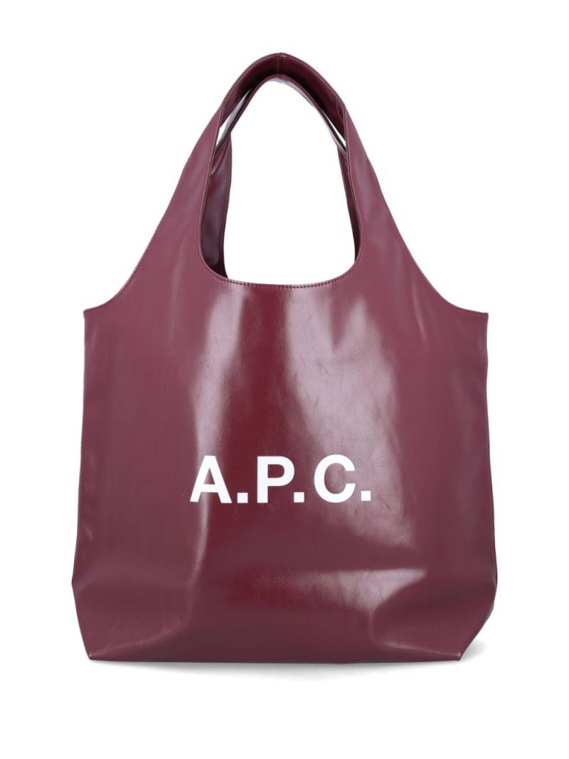 A.P.C. Ninon tote bag - Purple von A.P.C.