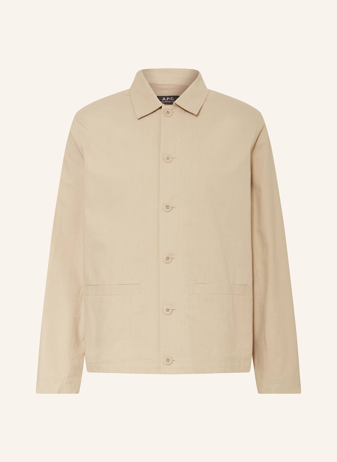 A.P.C. Overjacket Rodney beige von A.P.C.