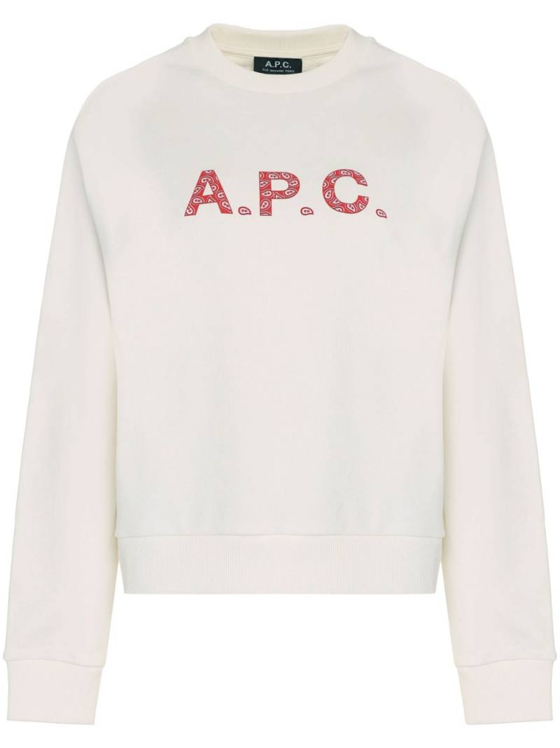 A.P.C. Patty sweatshirt - White von A.P.C.