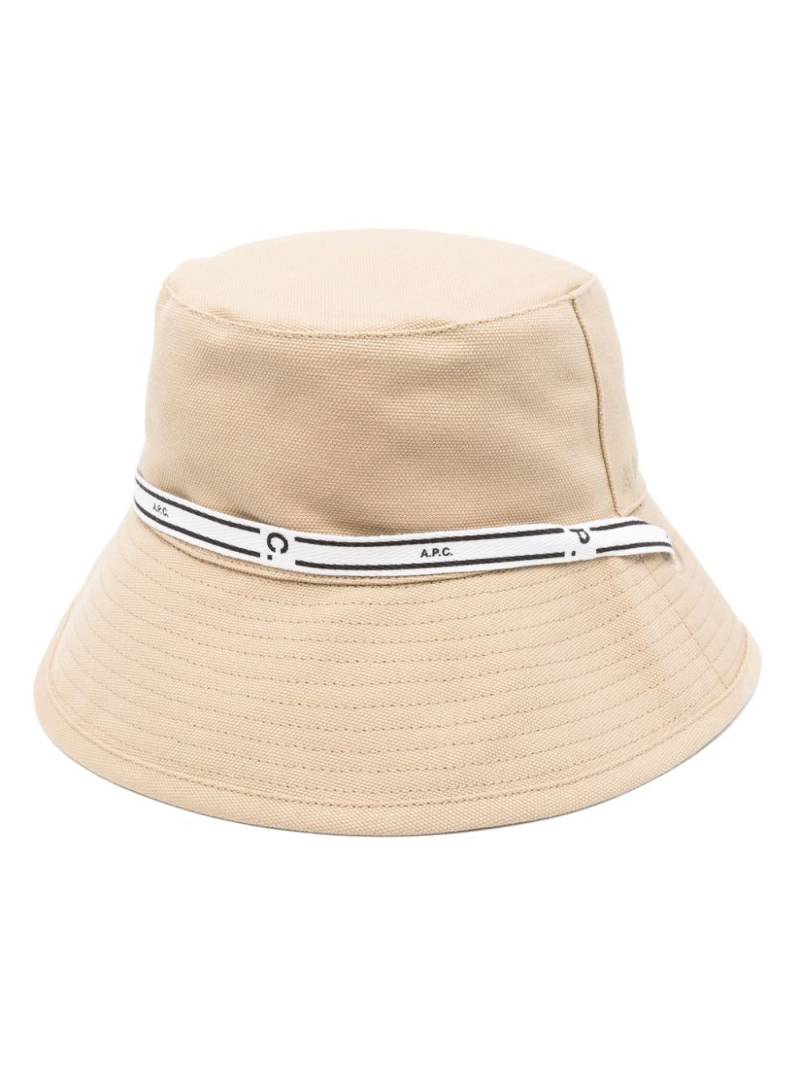 A.P.C. Rachel 2.0 bucket hat - Neutrals von A.P.C.