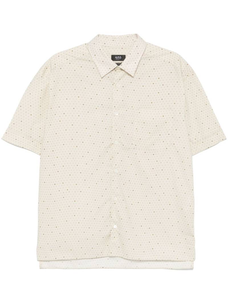 A.P.C. Ross shirt - Neutrals von A.P.C.