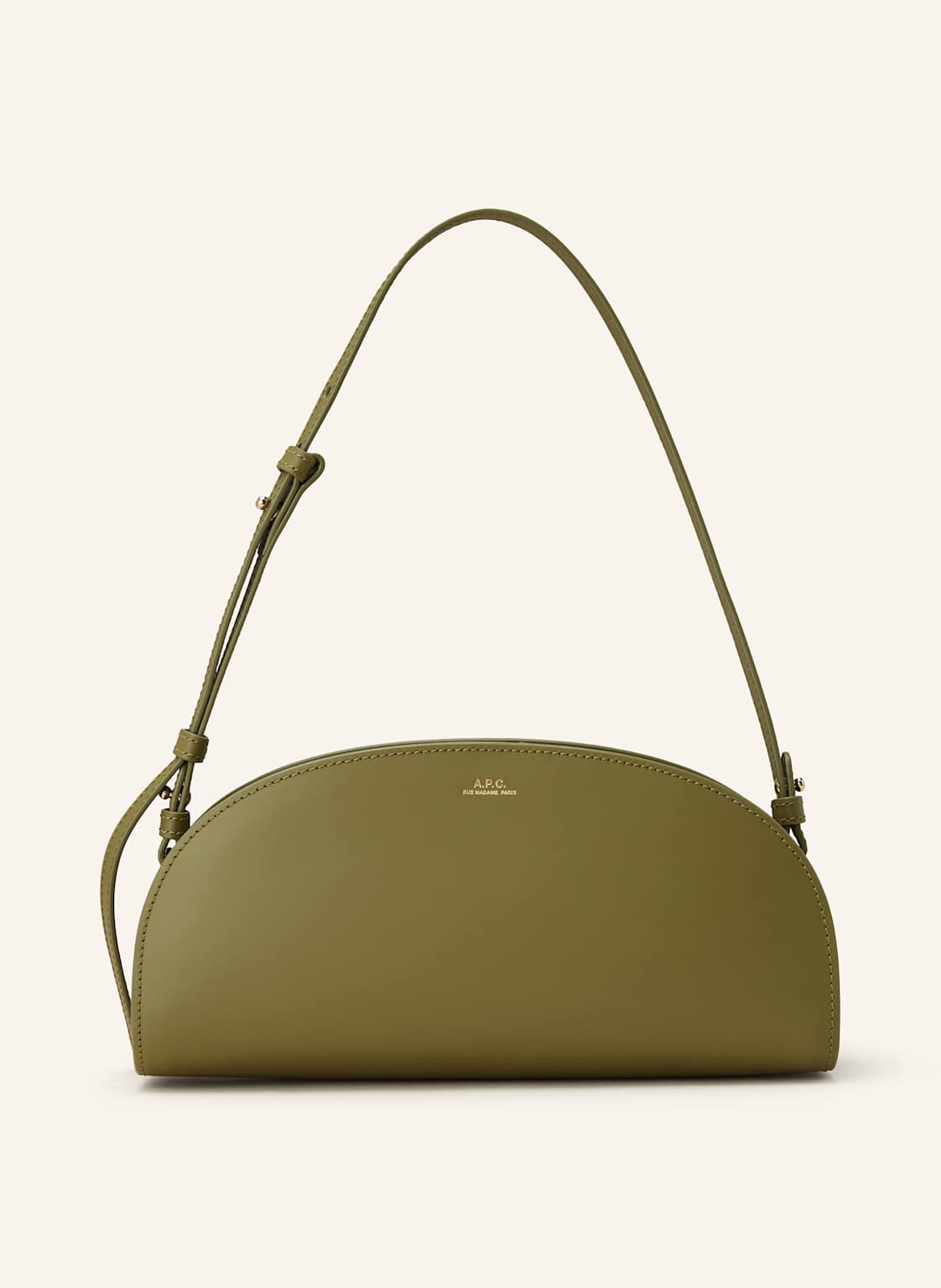 A.P.C. Schultertasche Demi-Lune gruen A.P.C. Schultertasche Demi-Lune gruen von A.P.C.