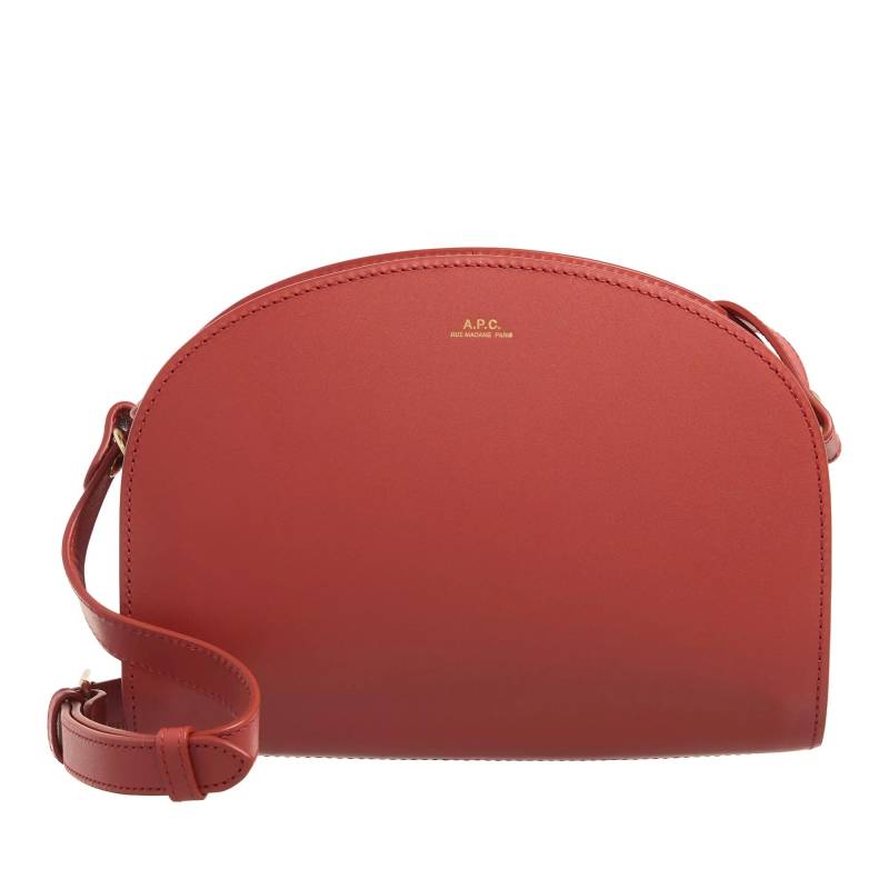 A.P.C. Schultertasche - Sac Demi-Lune - Gr. unisize - in Rot - für Damen von A.P.C.