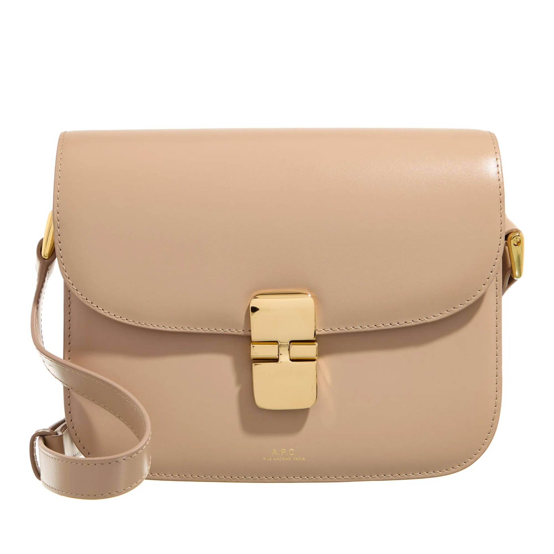 A.P.C. Schultertasche - Sac Grace Small - Gr. unisize - in Beige - für Damen von A.P.C.