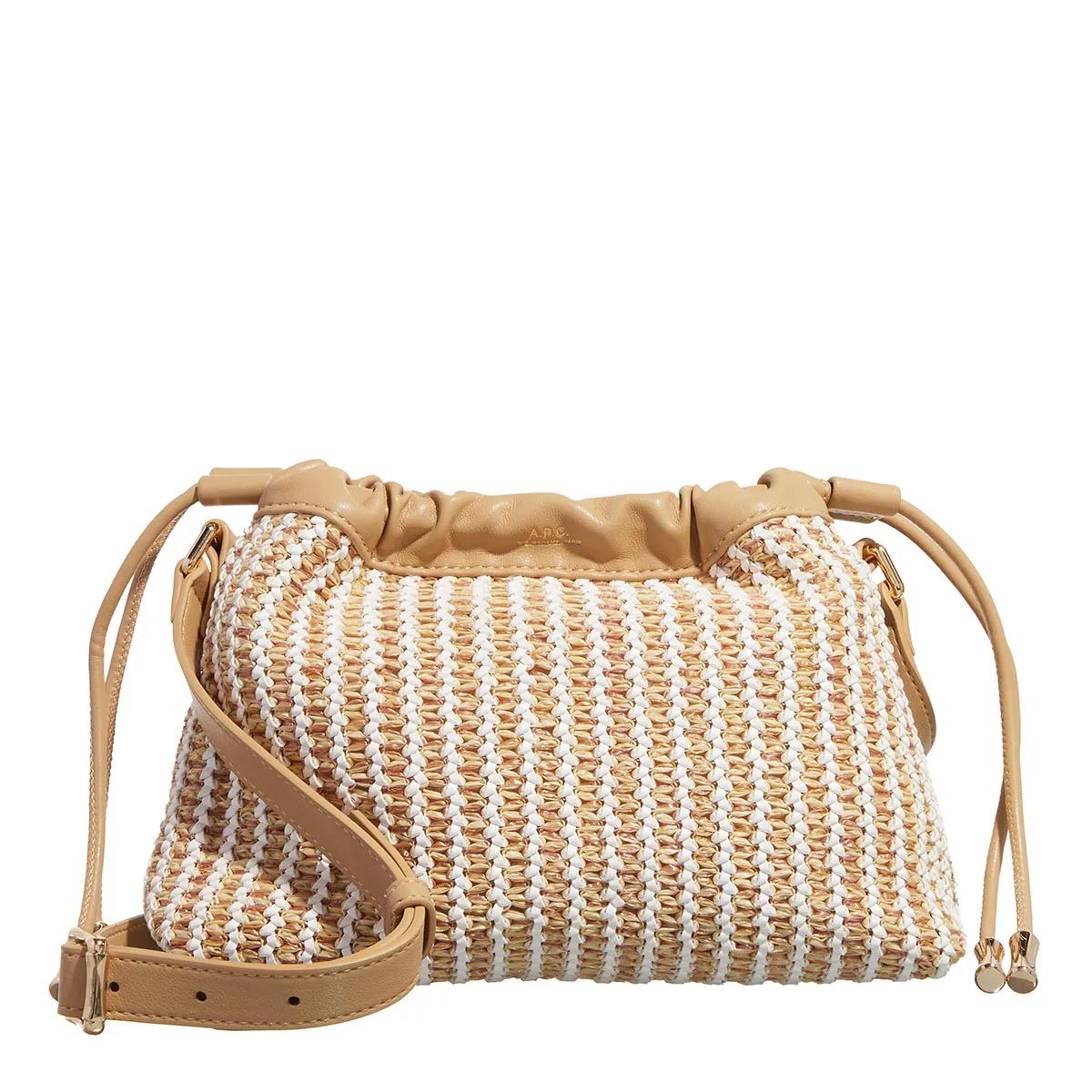 A.P.C. Schultertasche - Sac Ninon Mini - Gr. unisize - in Beige - für Damen von A.P.C.