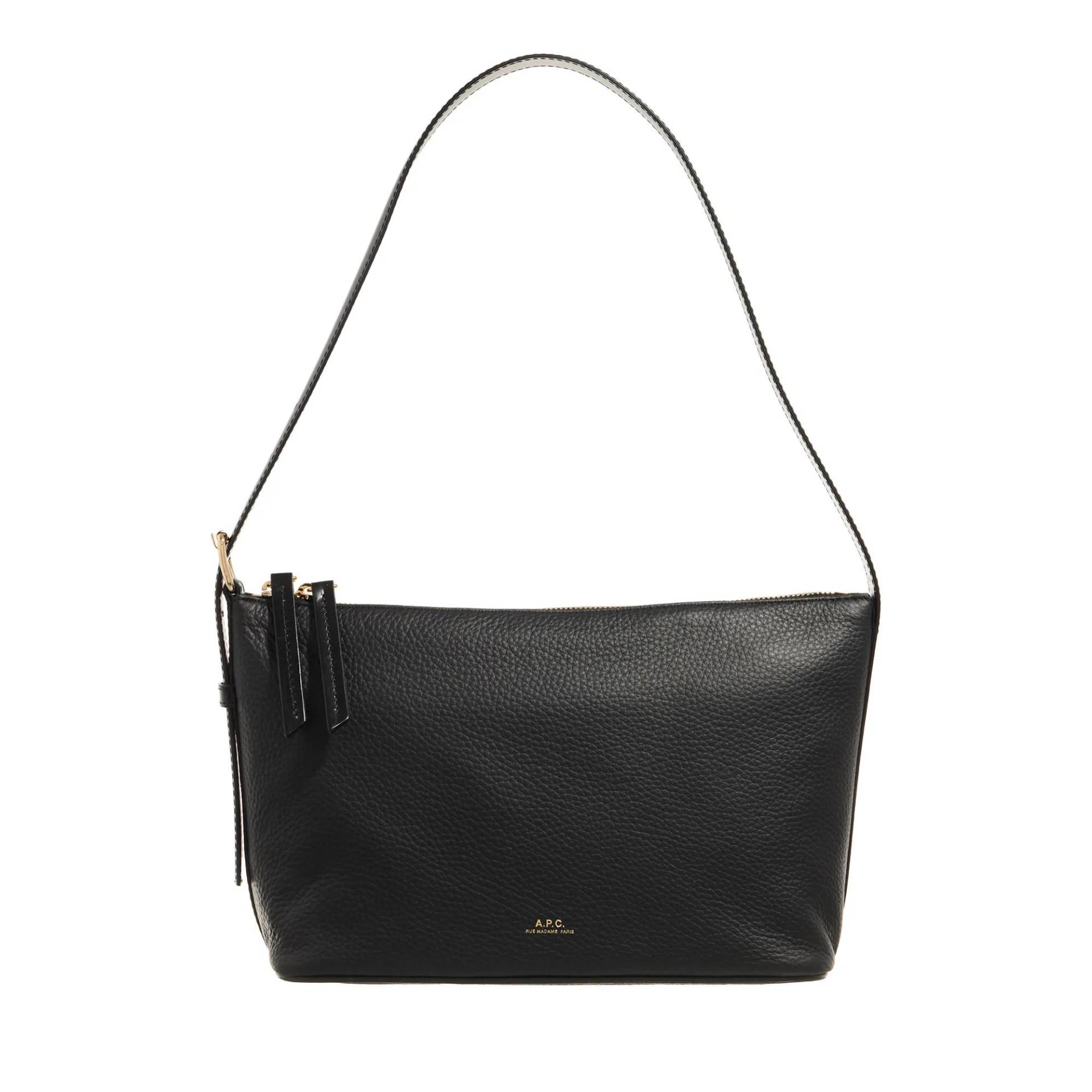 A.P.C. Schultertasche - Sac Vera Baguette - Gr. unisize - in Schwarz - für Damen von A.P.C.