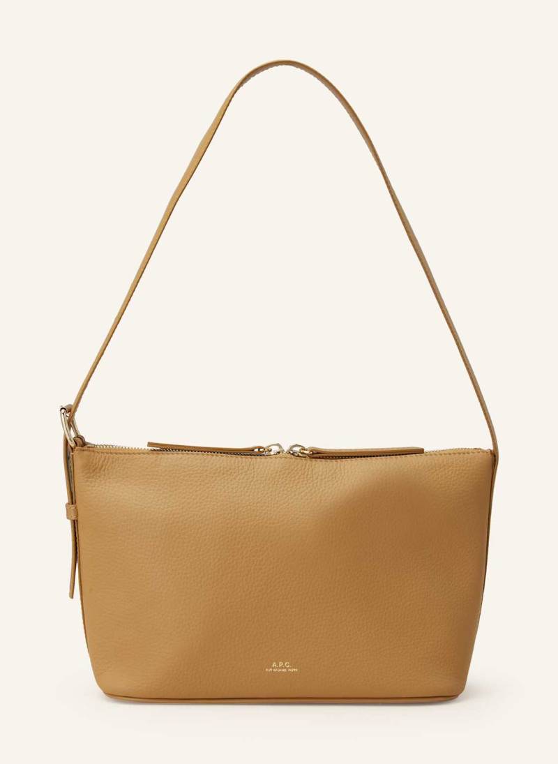 A.P.C. Schultertasche beige von A.P.C.